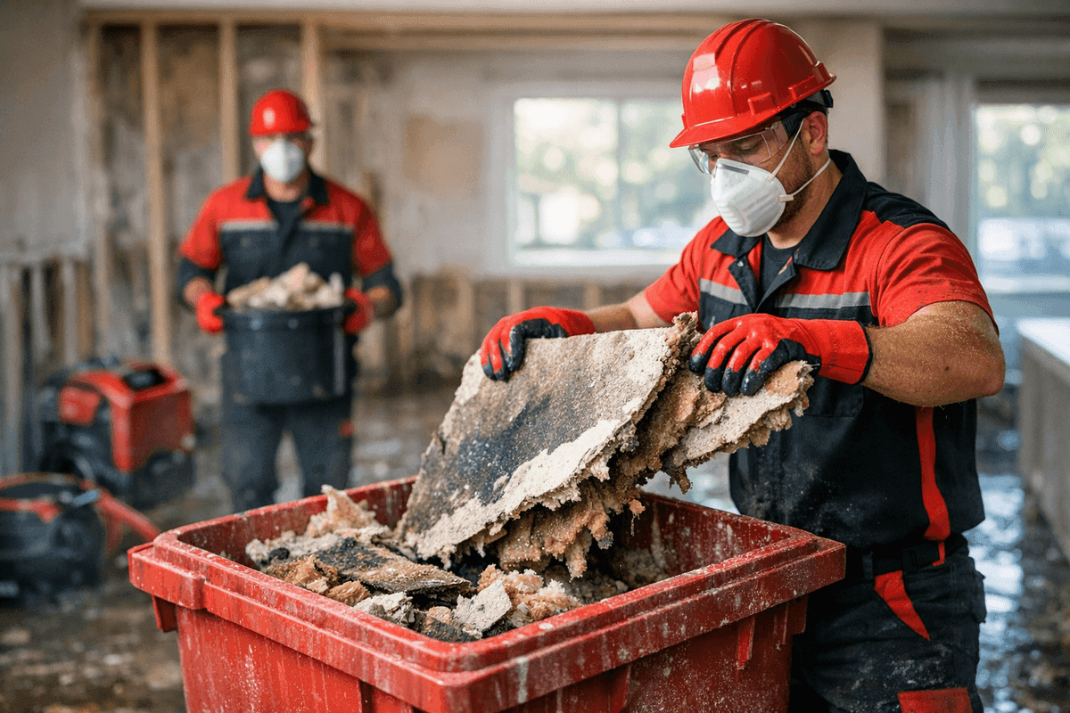 Debris Removal service by Super Best Water Damage