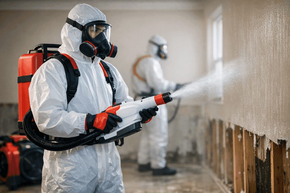 Disinfection service by Super Best Water Damage