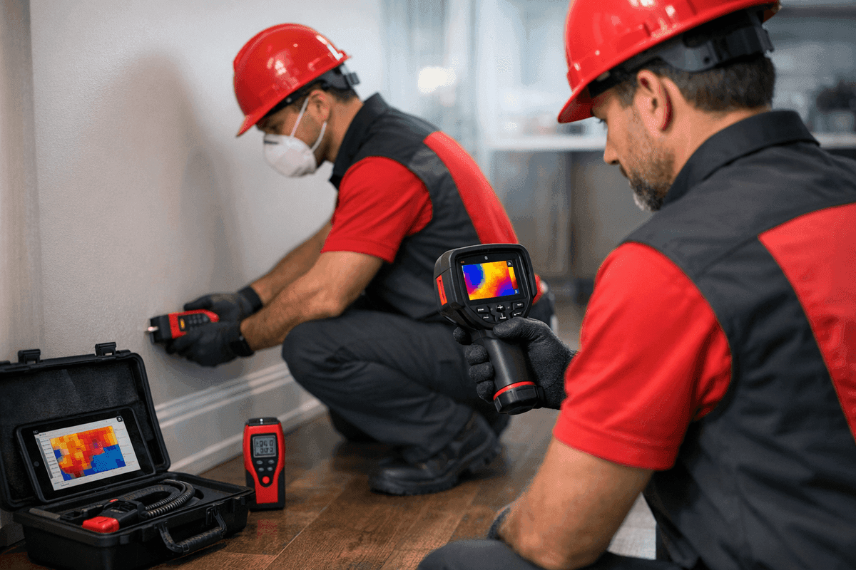 Moisture Mapping service by Super Best Water Damage