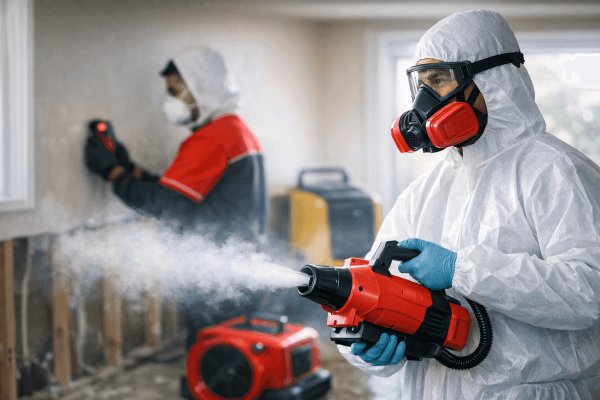 Odor Removal service by Super Best Water Damage