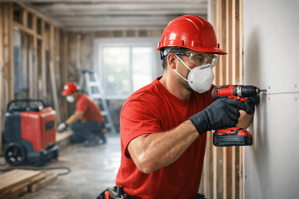 Reconstruction service by Super Best Water Damage