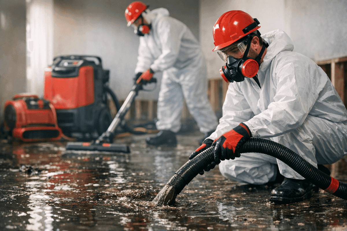 Sewage Cleanup service by Super Best Water Damage
