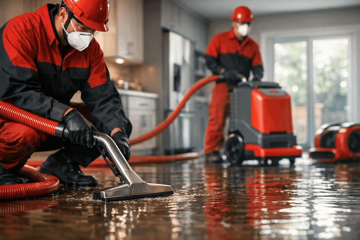 Water Extraction service by Super Best Water Damage